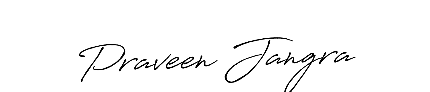 Make a beautiful signature design for name Praveen Jangra. Use this online signature maker to create a handwritten signature for free. Praveen Jangra signature style 7 images and pictures png