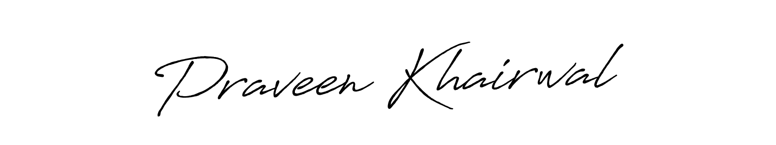 Here are the top 10 professional signature styles for the name Praveen Khairwal. These are the best autograph styles you can use for your name. Praveen Khairwal signature style 7 images and pictures png
