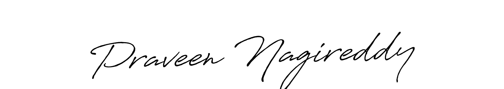 The best way (Antro_Vectra_Bolder) to make a short signature is to pick only two or three words in your name. The name Praveen Nagireddy include a total of six letters. For converting this name. Praveen Nagireddy signature style 7 images and pictures png