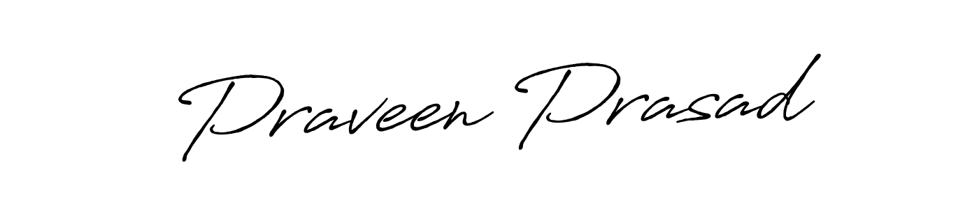 Also we have Praveen Prasad name is the best signature style. Create professional handwritten signature collection using Antro_Vectra_Bolder autograph style. Praveen Prasad signature style 7 images and pictures png