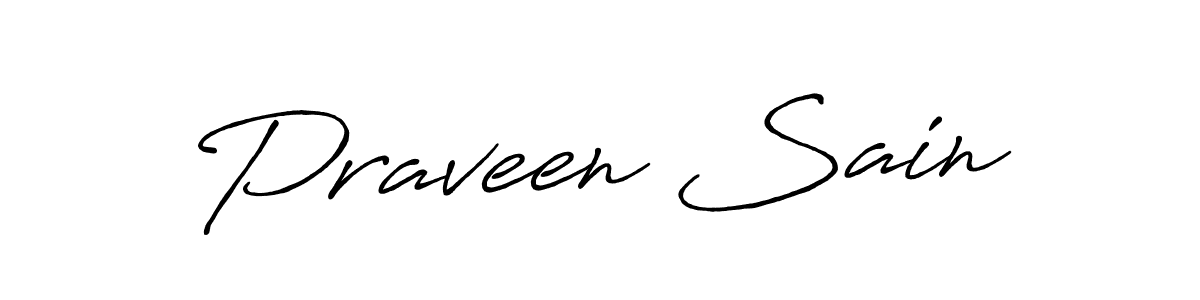 Similarly Antro_Vectra_Bolder is the best handwritten signature design. Signature creator online .You can use it as an online autograph creator for name Praveen Sain. Praveen Sain signature style 7 images and pictures png