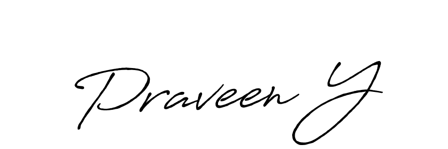 Also You can easily find your signature by using the search form. We will create Praveen Y name handwritten signature images for you free of cost using Antro_Vectra_Bolder sign style. Praveen Y signature style 7 images and pictures png