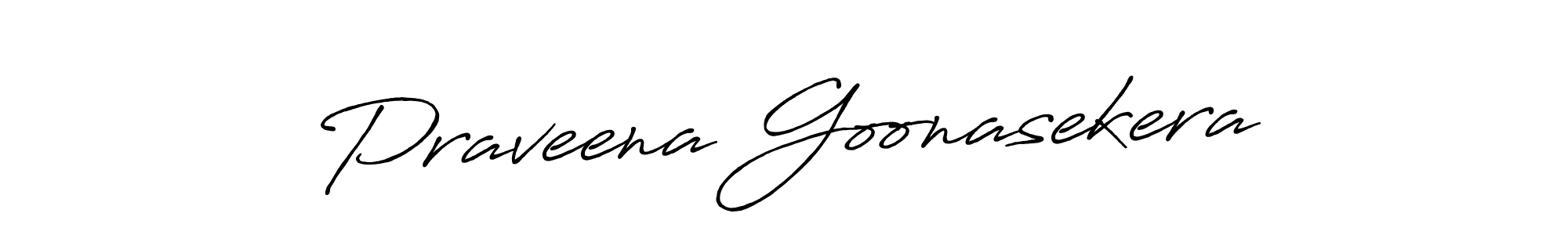You can use this online signature creator to create a handwritten signature for the name Praveena Goonasekera. This is the best online autograph maker. Praveena Goonasekera signature style 7 images and pictures png