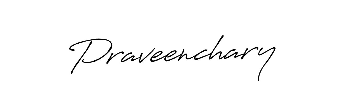 Create a beautiful signature design for name Praveenchary. With this signature (Antro_Vectra_Bolder) fonts, you can make a handwritten signature for free. Praveenchary signature style 7 images and pictures png