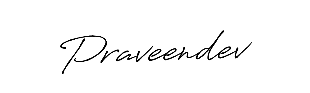 Design your own signature with our free online signature maker. With this signature software, you can create a handwritten (Antro_Vectra_Bolder) signature for name Praveendev. Praveendev signature style 7 images and pictures png