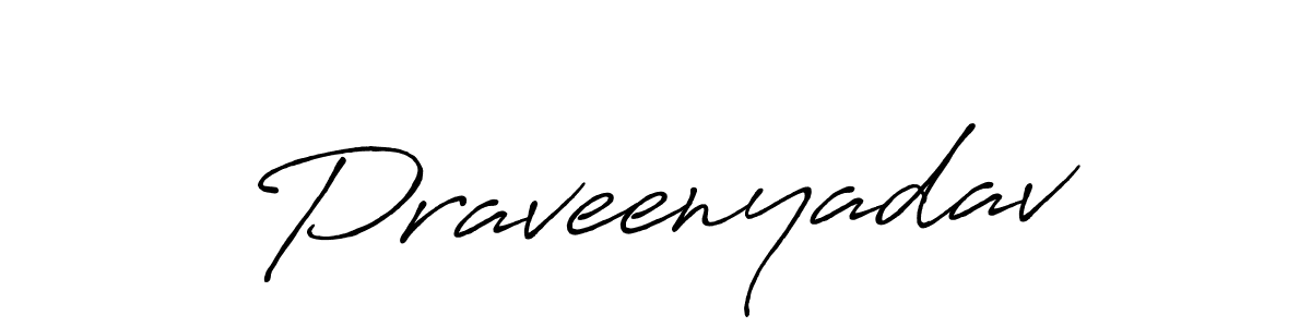 Make a beautiful signature design for name Praveenyadav. Use this online signature maker to create a handwritten signature for free. Praveenyadav signature style 7 images and pictures png