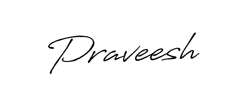 Make a beautiful signature design for name Praveesh. With this signature (Antro_Vectra_Bolder) style, you can create a handwritten signature for free. Praveesh signature style 7 images and pictures png