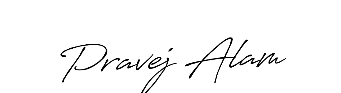 Antro_Vectra_Bolder is a professional signature style that is perfect for those who want to add a touch of class to their signature. It is also a great choice for those who want to make their signature more unique. Get Pravej Alam name to fancy signature for free. Pravej Alam signature style 7 images and pictures png