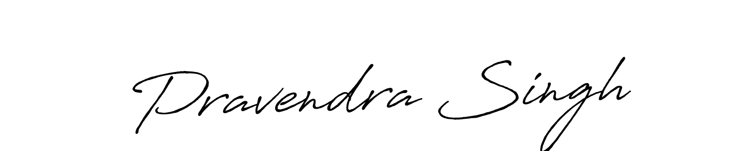 Also we have Pravendra Singh name is the best signature style. Create professional handwritten signature collection using Antro_Vectra_Bolder autograph style. Pravendra Singh signature style 7 images and pictures png
