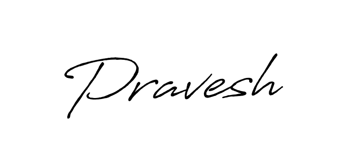 It looks lik you need a new signature style for name Pravesh. Design unique handwritten (Antro_Vectra_Bolder) signature with our free signature maker in just a few clicks. Pravesh signature style 7 images and pictures png