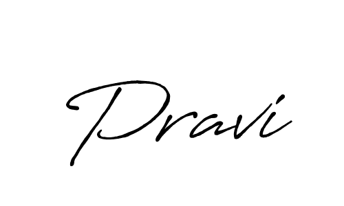 The best way (Antro_Vectra_Bolder) to make a short signature is to pick only two or three words in your name. The name Pravi include a total of six letters. For converting this name. Pravi signature style 7 images and pictures png