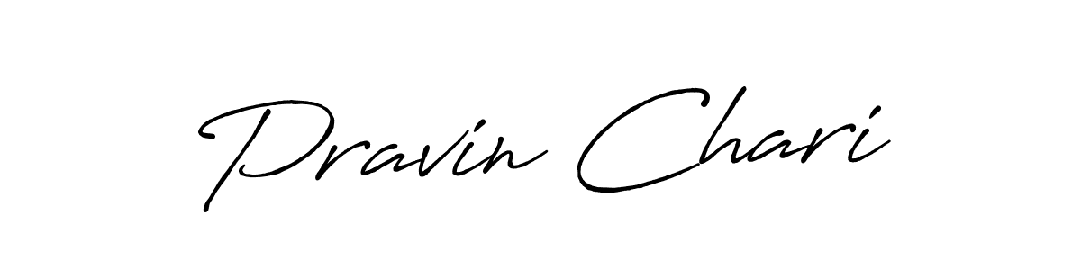 Also we have Pravin Chari name is the best signature style. Create professional handwritten signature collection using Antro_Vectra_Bolder autograph style. Pravin Chari signature style 7 images and pictures png