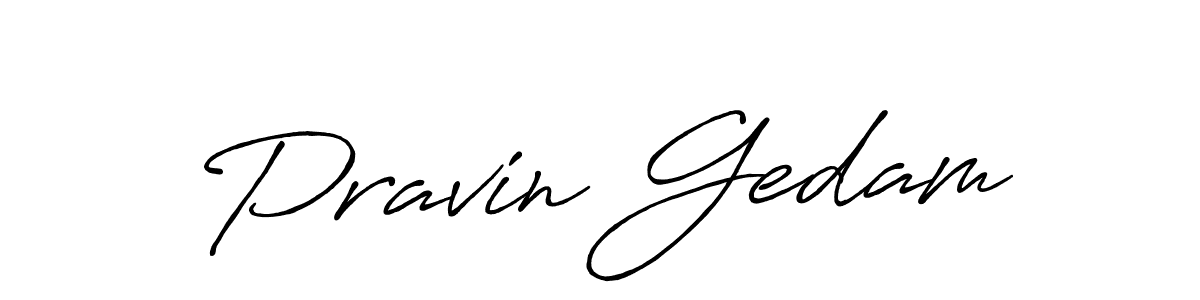 You can use this online signature creator to create a handwritten signature for the name Pravin Gedam. This is the best online autograph maker. Pravin Gedam signature style 7 images and pictures png