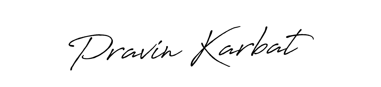 Here are the top 10 professional signature styles for the name Pravin Karbat. These are the best autograph styles you can use for your name. Pravin Karbat signature style 7 images and pictures png