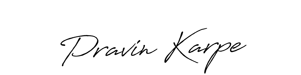 This is the best signature style for the Pravin Karpe name. Also you like these signature font (Antro_Vectra_Bolder). Mix name signature. Pravin Karpe signature style 7 images and pictures png