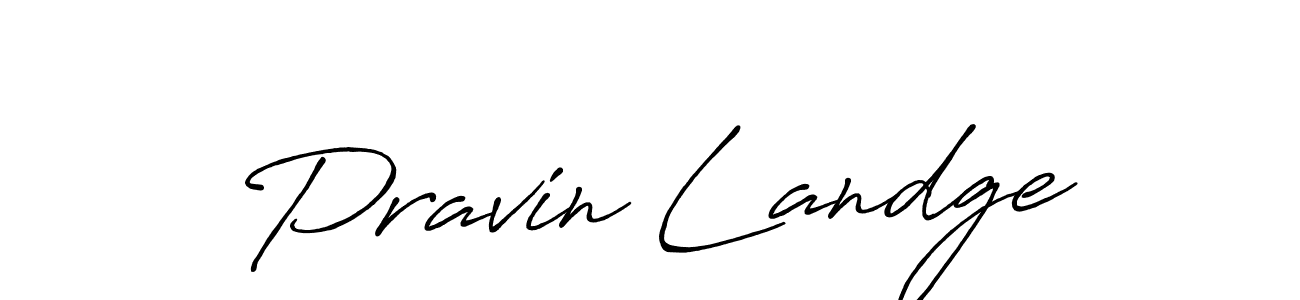 Best and Professional Signature Style for Pravin Landge. Antro_Vectra_Bolder Best Signature Style Collection. Pravin Landge signature style 7 images and pictures png