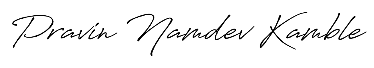 Make a beautiful signature design for name Pravin Namdev Kamble. With this signature (Antro_Vectra_Bolder) style, you can create a handwritten signature for free. Pravin Namdev Kamble signature style 7 images and pictures png