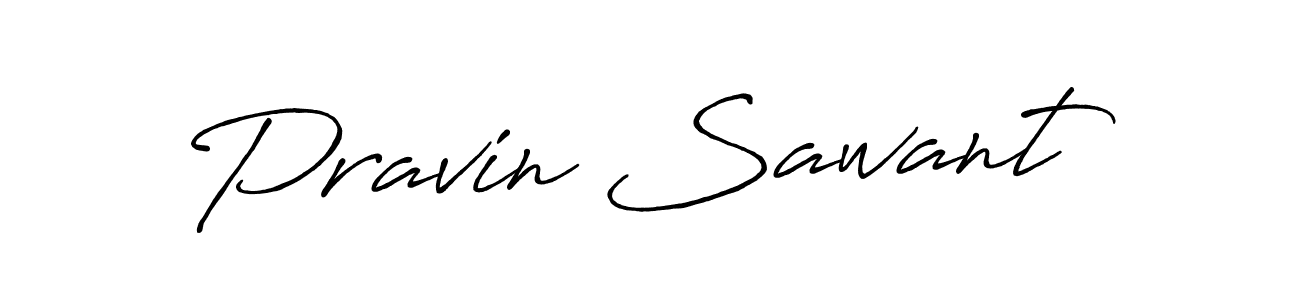 It looks lik you need a new signature style for name Pravin Sawant. Design unique handwritten (Antro_Vectra_Bolder) signature with our free signature maker in just a few clicks. Pravin Sawant signature style 7 images and pictures png