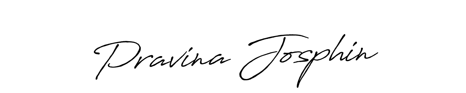 The best way (Antro_Vectra_Bolder) to make a short signature is to pick only two or three words in your name. The name Pravina Josphin include a total of six letters. For converting this name. Pravina Josphin signature style 7 images and pictures png