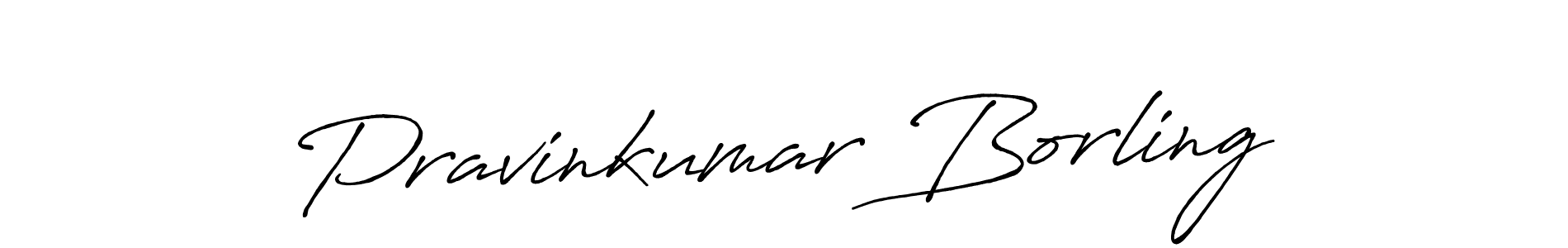 This is the best signature style for the Pravinkumar Borling name. Also you like these signature font (Antro_Vectra_Bolder). Mix name signature. Pravinkumar Borling signature style 7 images and pictures png