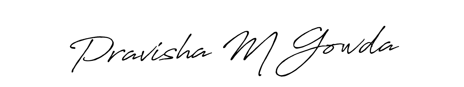 You can use this online signature creator to create a handwritten signature for the name Pravisha M Gowda. This is the best online autograph maker. Pravisha M Gowda signature style 7 images and pictures png