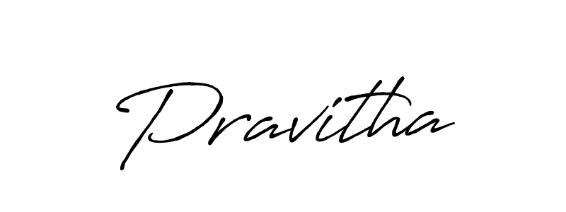 Create a beautiful signature design for name Pravitha. With this signature (Antro_Vectra_Bolder) fonts, you can make a handwritten signature for free. Pravitha signature style 7 images and pictures png
