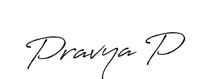 Make a beautiful signature design for name Pravya P. Use this online signature maker to create a handwritten signature for free. Pravya P signature style 7 images and pictures png