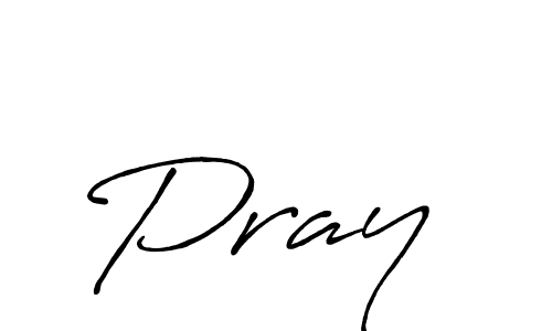 It looks lik you need a new signature style for name Pray . Design unique handwritten (Antro_Vectra_Bolder) signature with our free signature maker in just a few clicks. Pray  signature style 7 images and pictures png