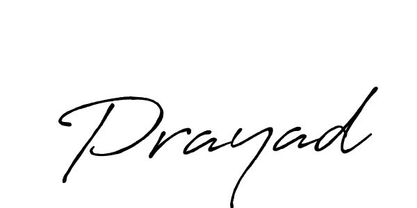 Create a beautiful signature design for name Prayad. With this signature (Antro_Vectra_Bolder) fonts, you can make a handwritten signature for free. Prayad signature style 7 images and pictures png