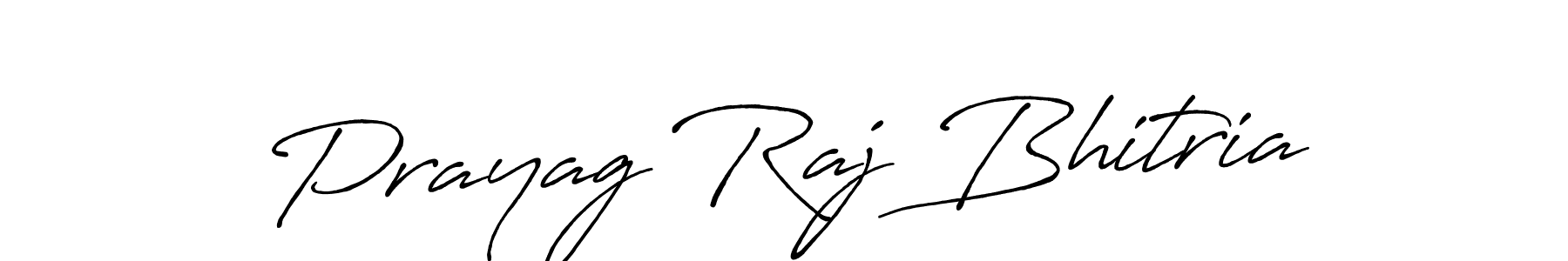 It looks lik you need a new signature style for name Prayag Raj Bhitria. Design unique handwritten (Antro_Vectra_Bolder) signature with our free signature maker in just a few clicks. Prayag Raj Bhitria signature style 7 images and pictures png