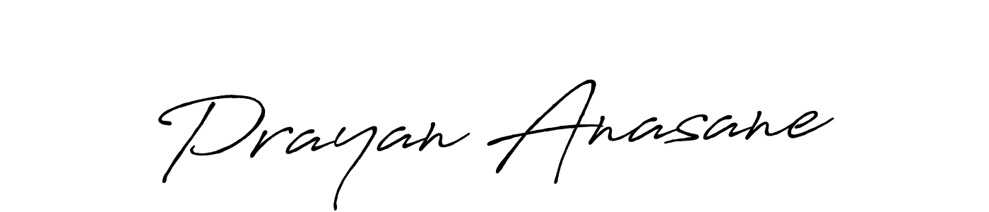 Antro_Vectra_Bolder is a professional signature style that is perfect for those who want to add a touch of class to their signature. It is also a great choice for those who want to make their signature more unique. Get Prayan Anasane name to fancy signature for free. Prayan Anasane signature style 7 images and pictures png