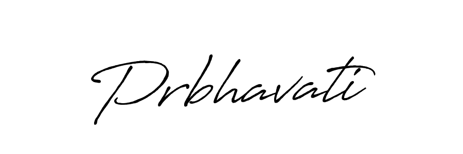 Once you've used our free online signature maker to create your best signature Antro_Vectra_Bolder style, it's time to enjoy all of the benefits that Prbhavati name signing documents. Prbhavati signature style 7 images and pictures png