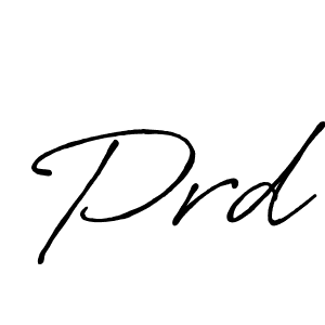 Prd stylish signature style. Best Handwritten Sign (Antro_Vectra_Bolder) for my name. Handwritten Signature Collection Ideas for my name Prd. Prd signature style 7 images and pictures png