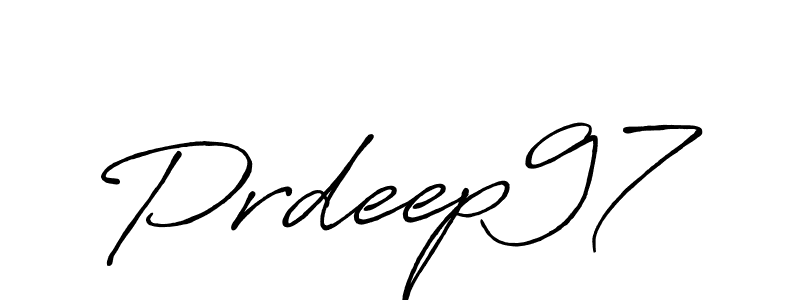 Also we have Prdeep97 name is the best signature style. Create professional handwritten signature collection using Antro_Vectra_Bolder autograph style. Prdeep97 signature style 7 images and pictures png