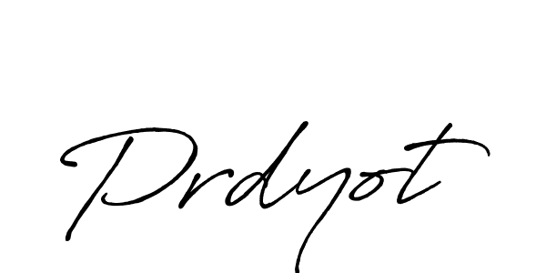 Also You can easily find your signature by using the search form. We will create Prdyot name handwritten signature images for you free of cost using Antro_Vectra_Bolder sign style. Prdyot signature style 7 images and pictures png