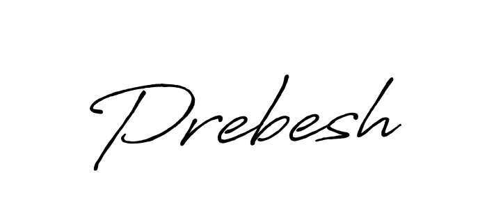 Once you've used our free online signature maker to create your best signature Antro_Vectra_Bolder style, it's time to enjoy all of the benefits that Prebesh name signing documents. Prebesh signature style 7 images and pictures png
