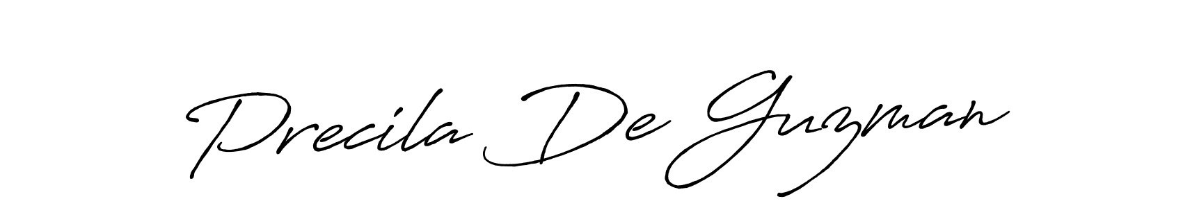 Antro_Vectra_Bolder is a professional signature style that is perfect for those who want to add a touch of class to their signature. It is also a great choice for those who want to make their signature more unique. Get Precila De Guzman name to fancy signature for free. Precila De Guzman signature style 7 images and pictures png
