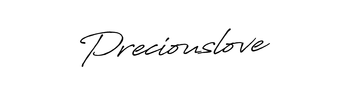 Antro_Vectra_Bolder is a professional signature style that is perfect for those who want to add a touch of class to their signature. It is also a great choice for those who want to make their signature more unique. Get Preciouslove name to fancy signature for free. Preciouslove signature style 7 images and pictures png