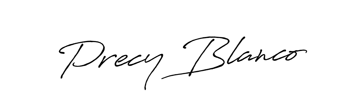 How to make Precy Blanco signature? Antro_Vectra_Bolder is a professional autograph style. Create handwritten signature for Precy Blanco name. Precy Blanco signature style 7 images and pictures png