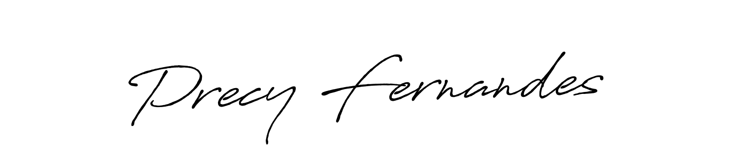 You can use this online signature creator to create a handwritten signature for the name Precy Fernandes. This is the best online autograph maker. Precy Fernandes signature style 7 images and pictures png