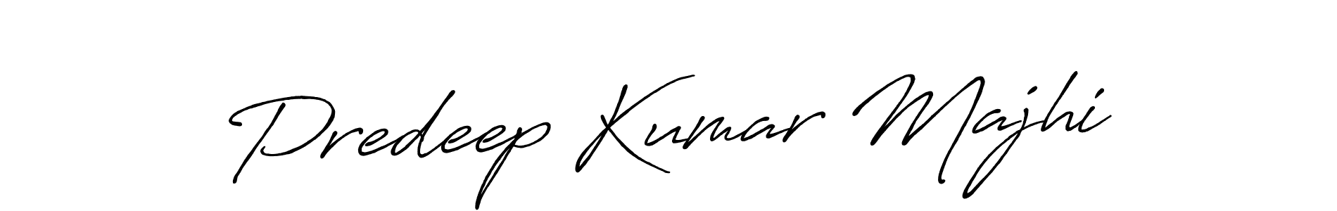 Also we have Predeep Kumar Majhi name is the best signature style. Create professional handwritten signature collection using Antro_Vectra_Bolder autograph style. Predeep Kumar Majhi signature style 7 images and pictures png