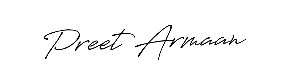 The best way (Antro_Vectra_Bolder) to make a short signature is to pick only two or three words in your name. The name Preet Armaan include a total of six letters. For converting this name. Preet Armaan signature style 7 images and pictures png