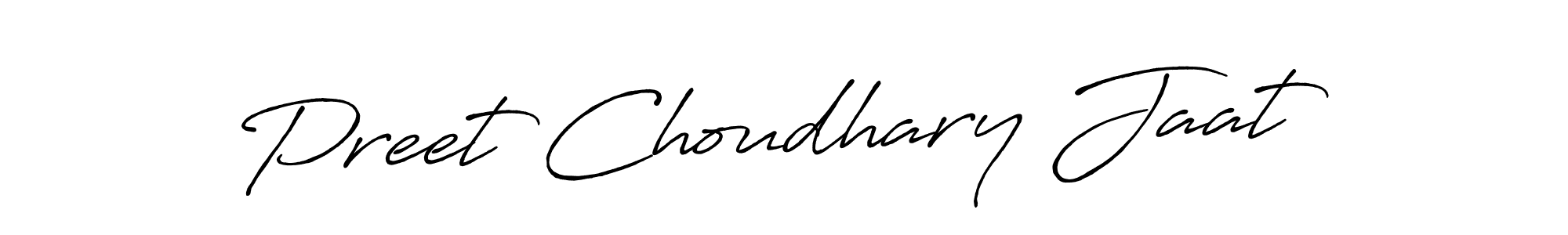 Similarly Antro_Vectra_Bolder is the best handwritten signature design. Signature creator online .You can use it as an online autograph creator for name Preet Choudhary Jaat. Preet Choudhary Jaat signature style 7 images and pictures png