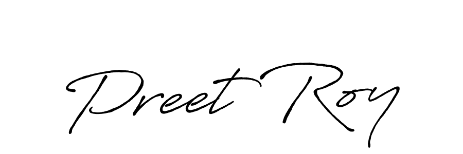 Make a short Preet Roy signature style. Manage your documents anywhere anytime using Antro_Vectra_Bolder. Create and add eSignatures, submit forms, share and send files easily. Preet Roy signature style 7 images and pictures png
