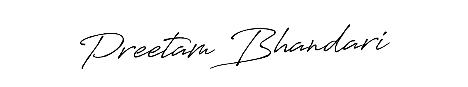 Once you've used our free online signature maker to create your best signature Antro_Vectra_Bolder style, it's time to enjoy all of the benefits that Preetam Bhandari name signing documents. Preetam Bhandari signature style 7 images and pictures png