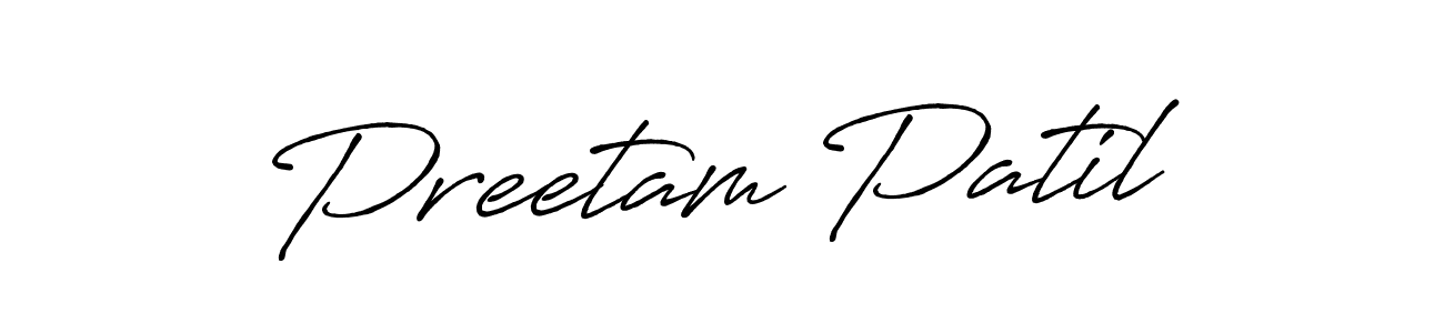 You should practise on your own different ways (Antro_Vectra_Bolder) to write your name (Preetam Patil) in signature. don't let someone else do it for you. Preetam Patil signature style 7 images and pictures png
