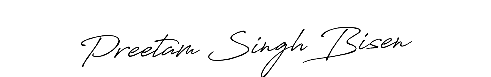 Similarly Antro_Vectra_Bolder is the best handwritten signature design. Signature creator online .You can use it as an online autograph creator for name Preetam Singh Bisen. Preetam Singh Bisen signature style 7 images and pictures png