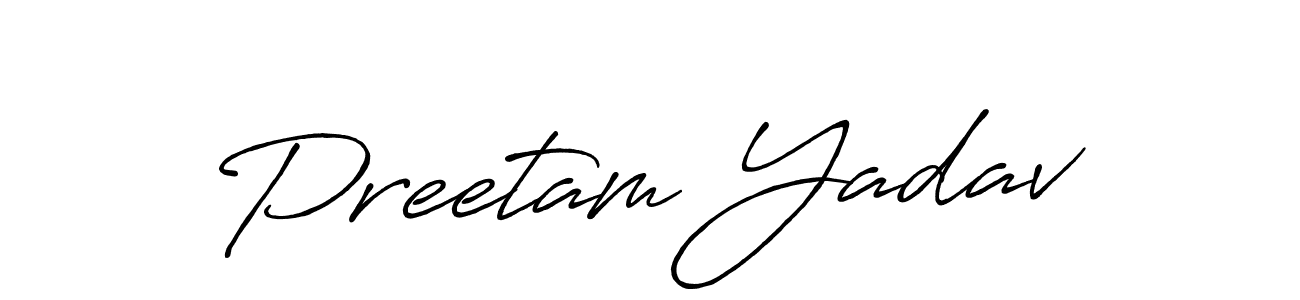 How to Draw Preetam Yadav signature style? Antro_Vectra_Bolder is a latest design signature styles for name Preetam Yadav. Preetam Yadav signature style 7 images and pictures png