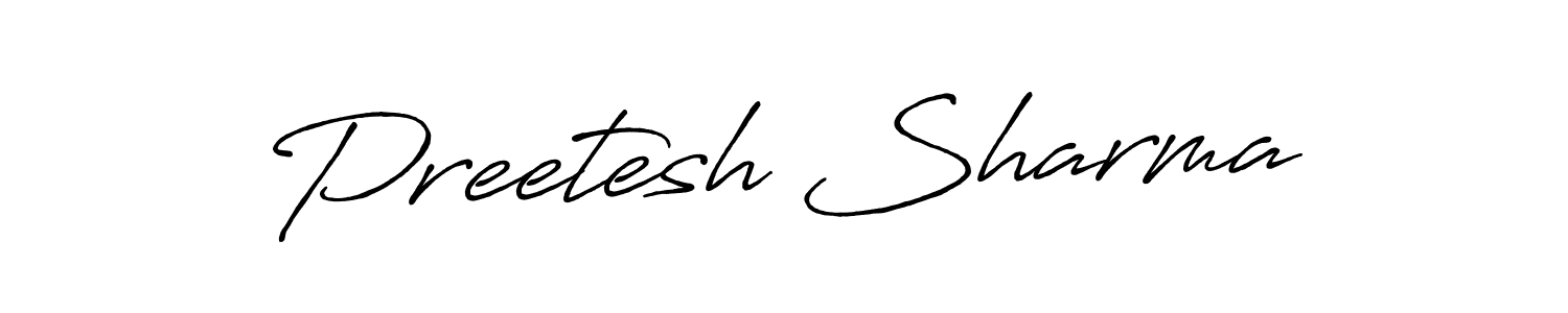 The best way (Antro_Vectra_Bolder) to make a short signature is to pick only two or three words in your name. The name Preetesh Sharma include a total of six letters. For converting this name. Preetesh Sharma signature style 7 images and pictures png