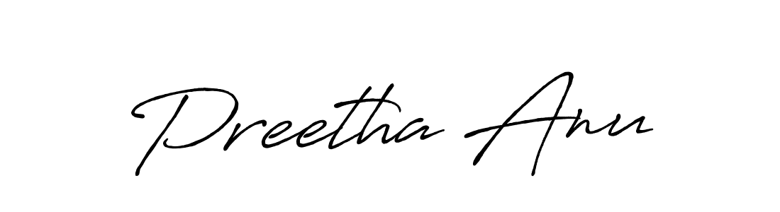 Once you've used our free online signature maker to create your best signature Antro_Vectra_Bolder style, it's time to enjoy all of the benefits that Preetha Anu name signing documents. Preetha Anu signature style 7 images and pictures png